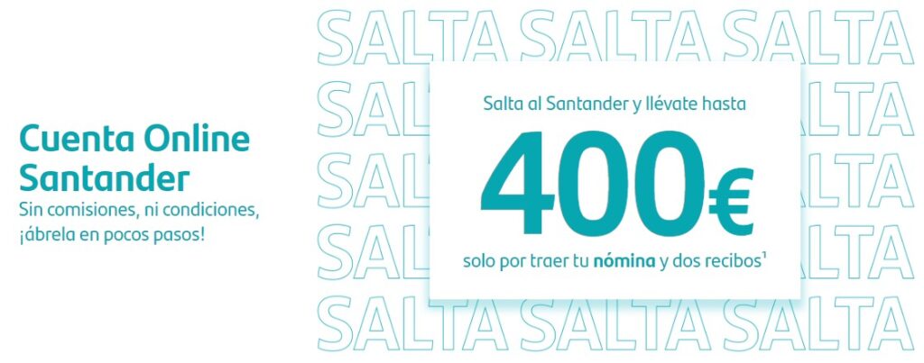 domiciliar nomina santander